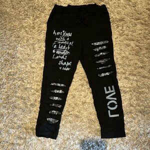 Women Made in Italy black capris jeggings